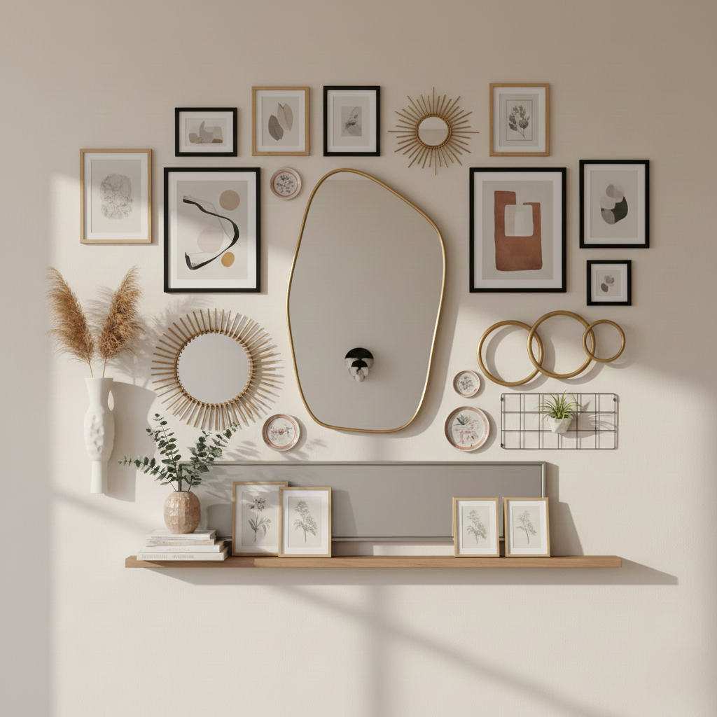Wall Decor & Mirror