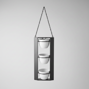 Metal Hanging Wall Planter