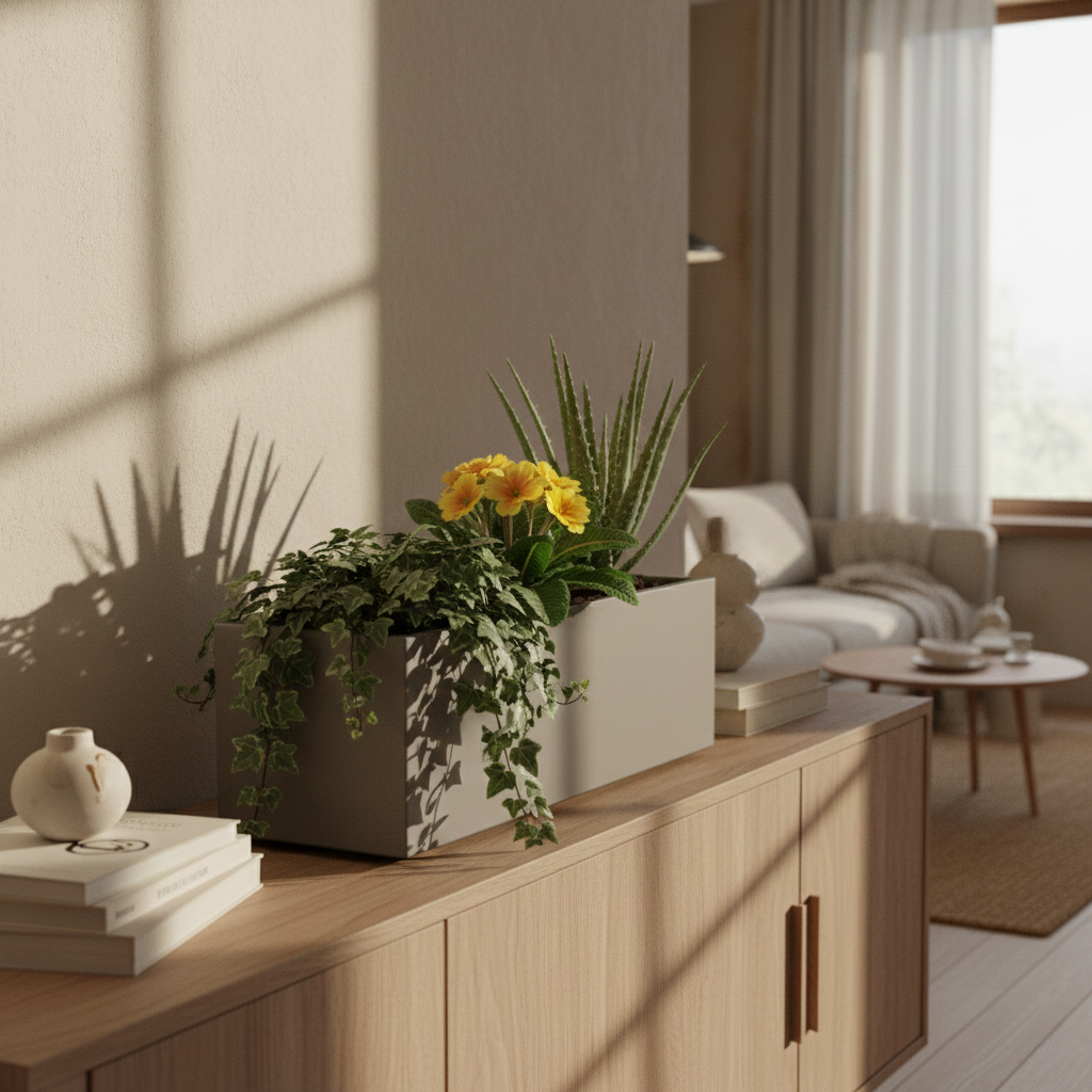 Rectangular Window Box Planter