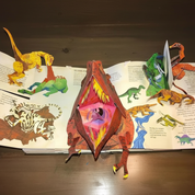3D Pop-Up Dinosaur Book Interactive Learning Fun - Image 2