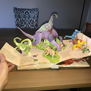 3D Pop-Up Dinosaur Book Interactive Learning Fun - Image 3