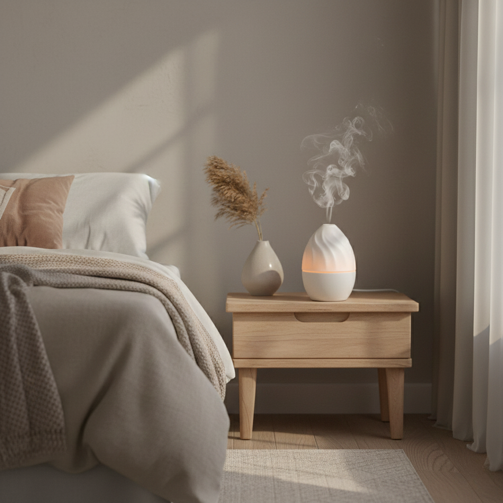 Ceramic LED Aroma Humidifier