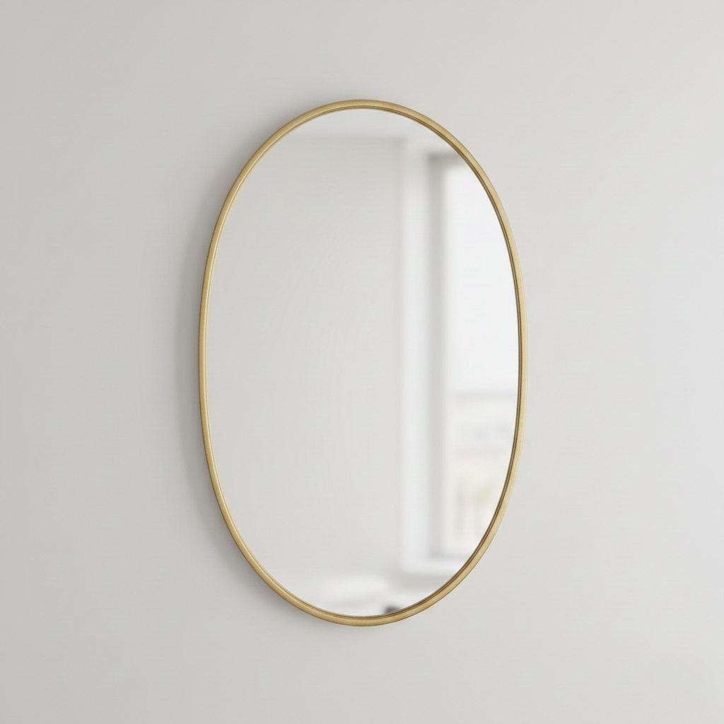 Oval Bathroom Vanity Mirror