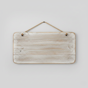 Rustic Wooden Wall Sign