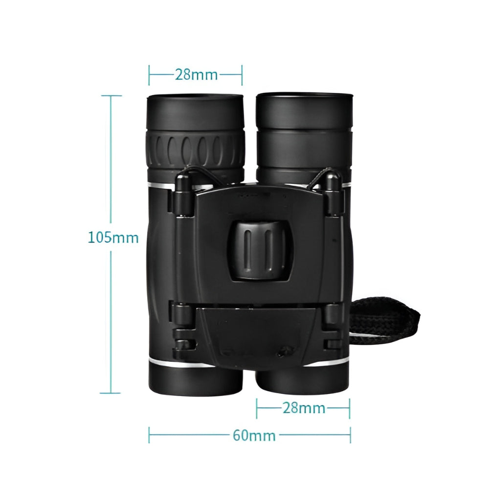 Binoculars Compact Folding Bird Watching Hiking Travel