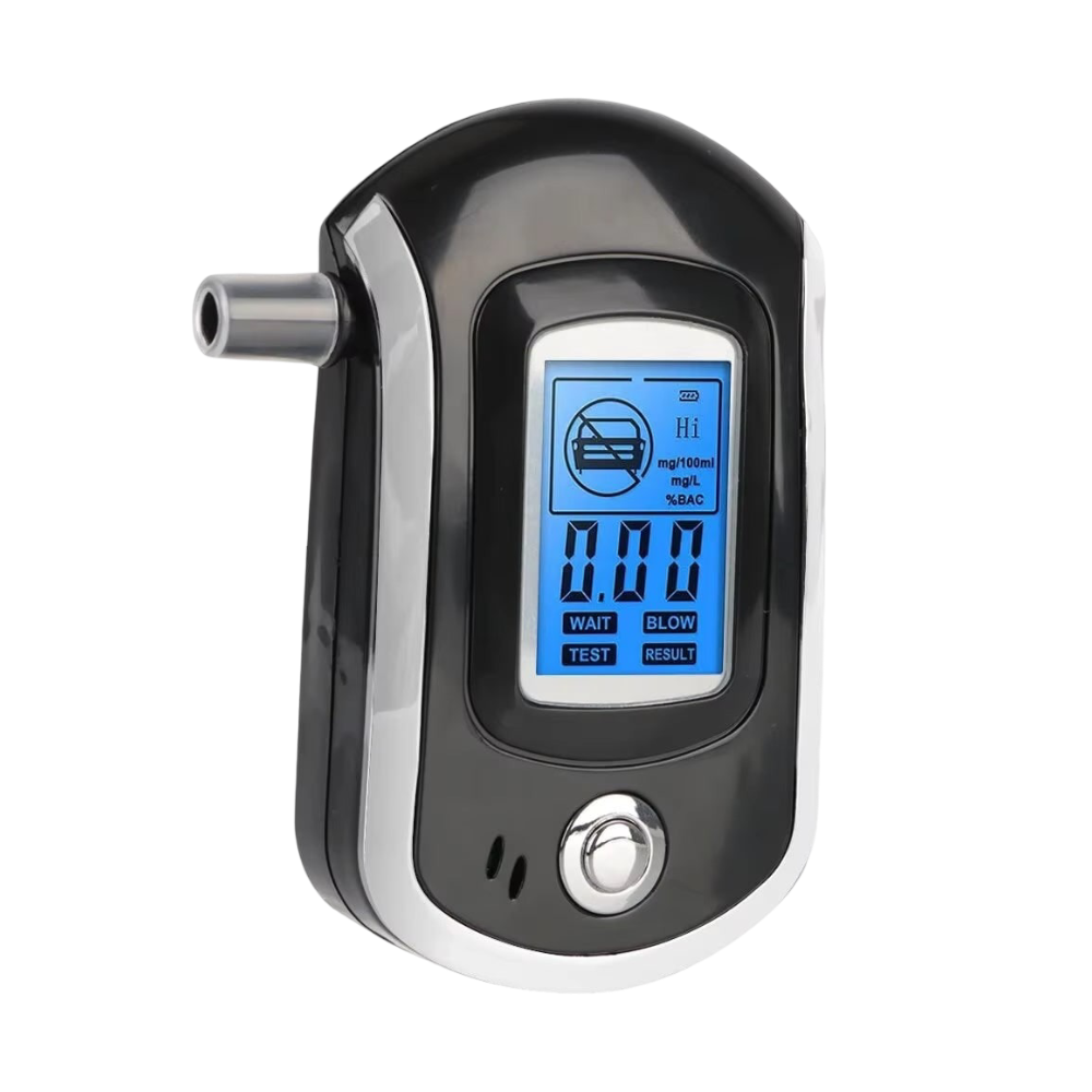 Breathalyzer Alcohol Tester Safe Driving Digital Display Portable