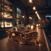 Car Shaped Whiskey Decanter Unique Glass Barware Gift