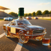 Car Shaped Whiskey Decanter Unique Glass Barware Gift