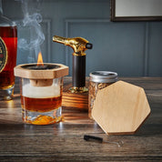 Cocktail Engraved Wood Torch Home Bartending