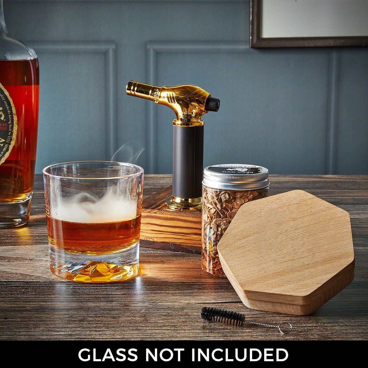 Cocktail Engraved Wood Torch Home Bartending