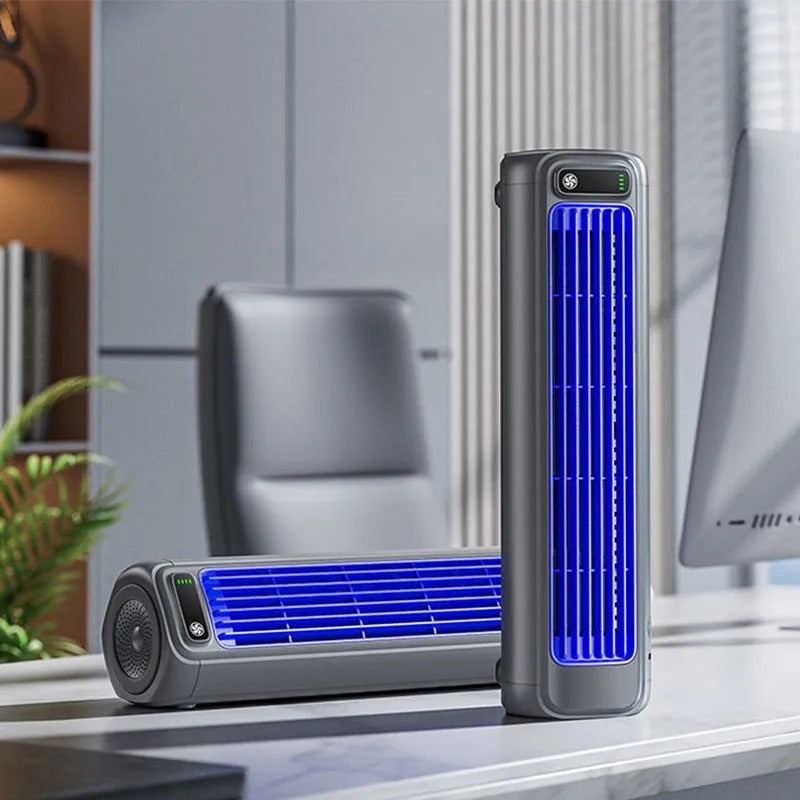 Cooling Tower Fan Remote Control Quiet Air Circulator Modern Design