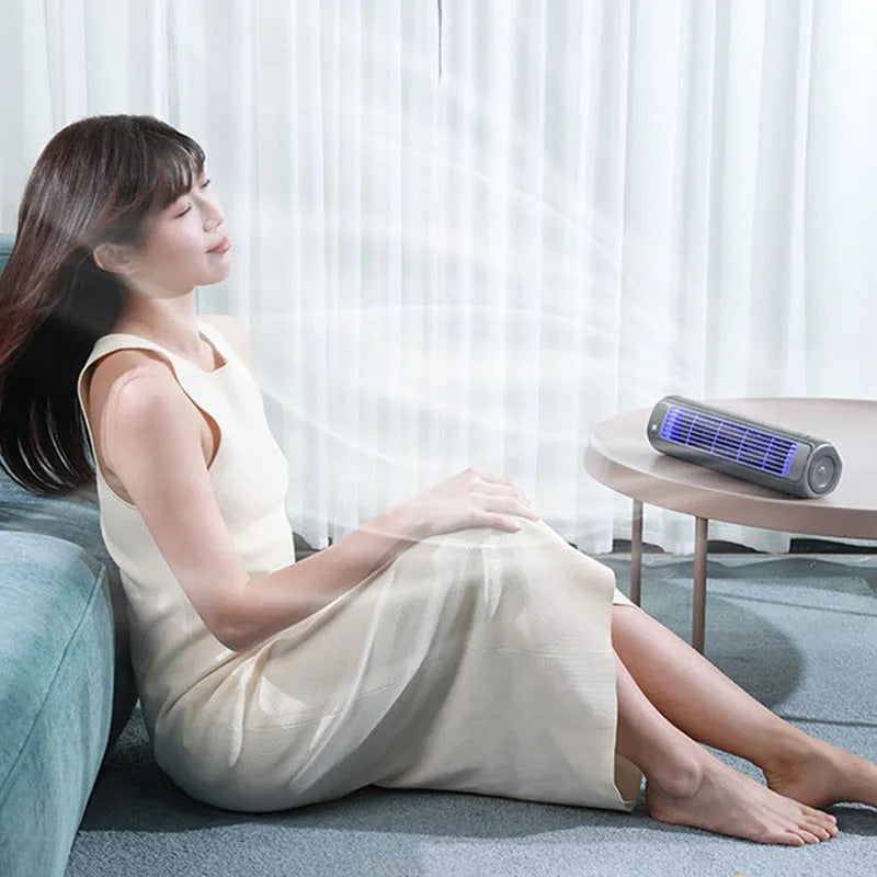 Cooling Tower Fan Remote Control Quiet Air Circulator Modern Design