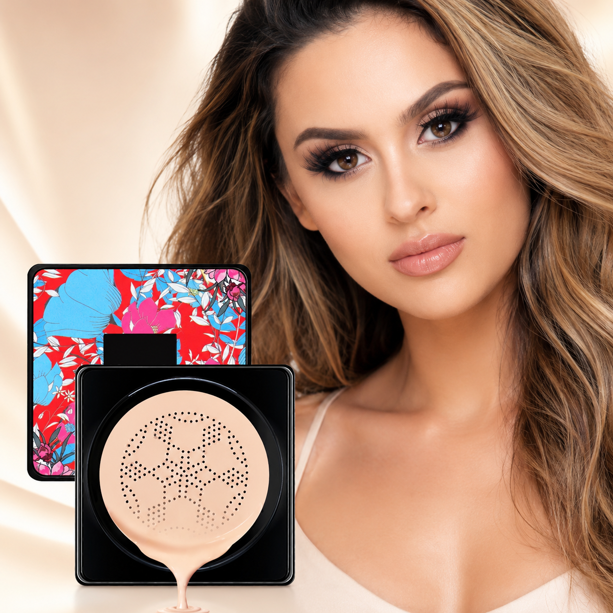 Cushion Foundation BB Cream Compact Sponge Applicator