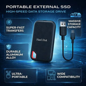 External SSD Portable Storage Compact File Backup Drive - Image 4