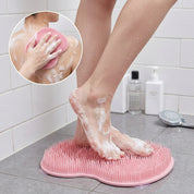Foot Scrubber Mat Shower Soft Massage Easy Clean