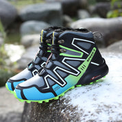Hiking Boots Insulated Winter High Top Lace Up Lug Sole