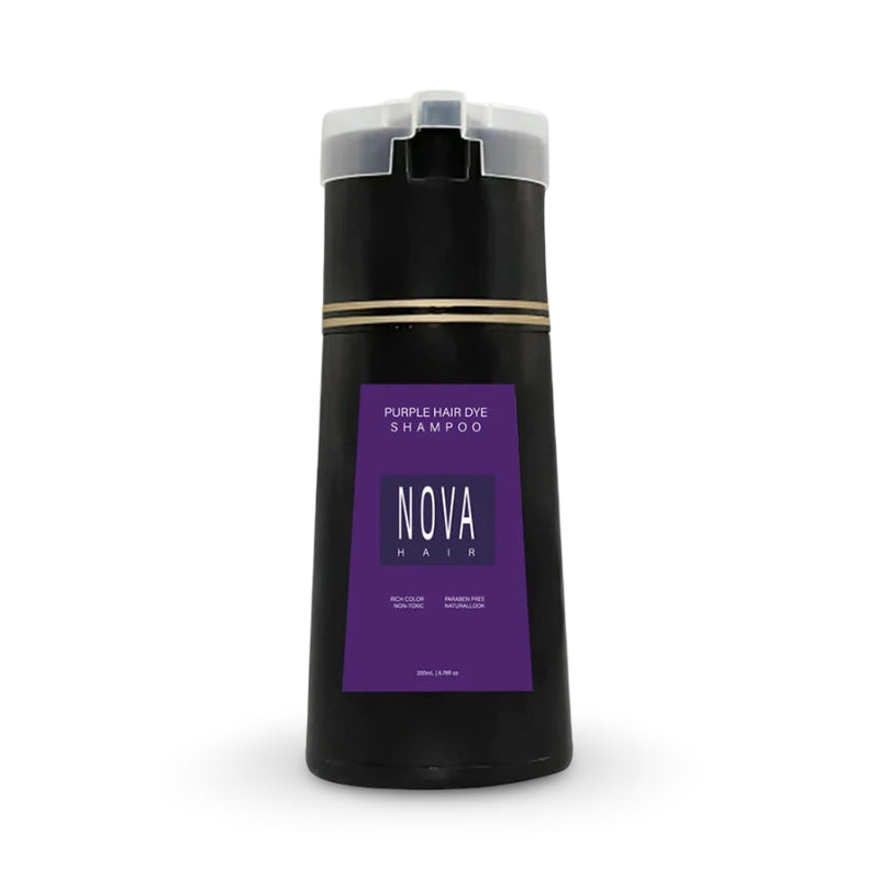 Instant Hair Dye Shampoo Rich Color Paraben-Free Formula