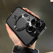 Magnetic Phone Case Slim Protective Cover Glossy Camera Frame