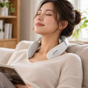 Portable Neck Massager Ergonomic Design Wireless Use