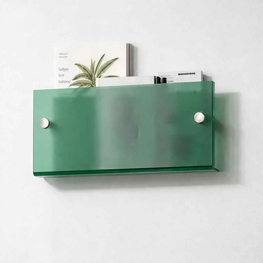 Acrylic Wall Shelf Floating Storage Modern Design - Image 2