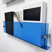 Acrylic Wall Shelf Floating Storage Modern Design - Image 3