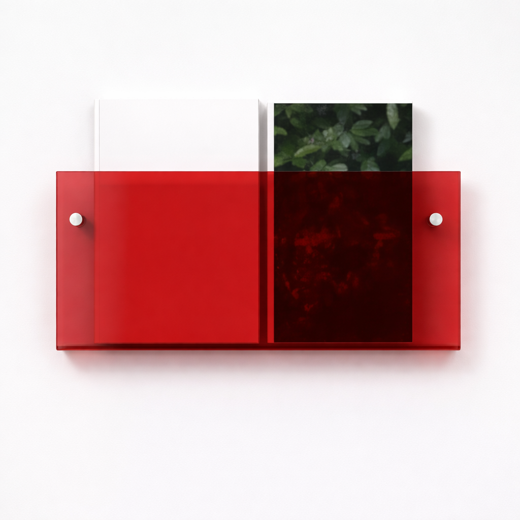 Acrylic Wall Shelf Floating Storage Modern Design - Image 6