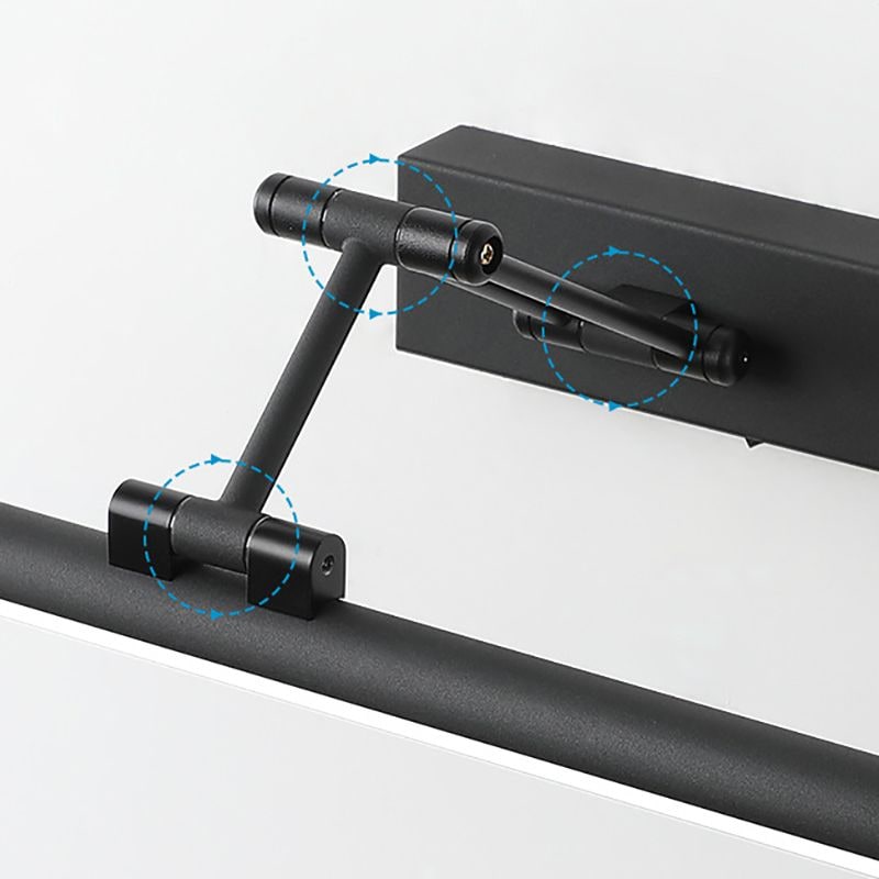 Adjustable Black Linear Indoor Wall Lamp Modern Spaces - Image 18