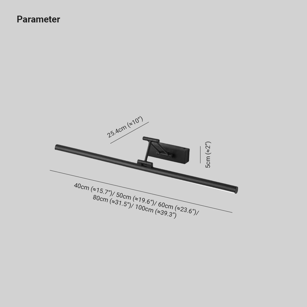 Adjustable Black Linear Indoor Wall Lamp Modern Spaces - Image 4