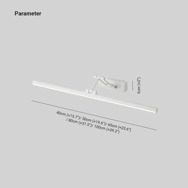 Adjustable Black Linear Indoor Wall Lamp Modern Spaces - Image 5