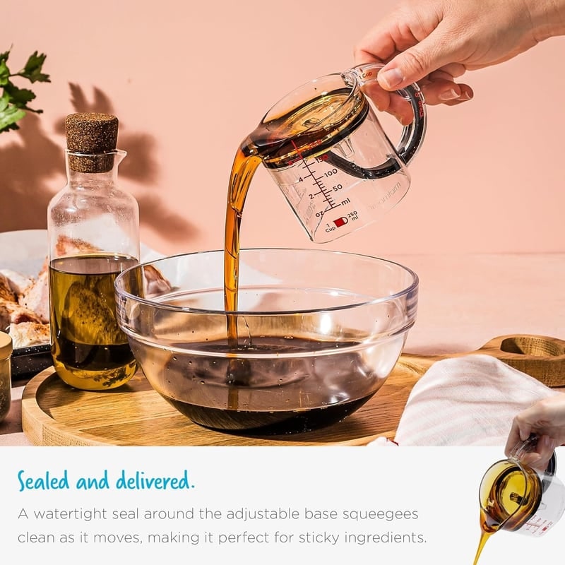 Adjustable Measuring Cup Cooking and Baking 4-In-1 Design - Image 6