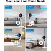 Adjustable Pedestal Fan 3D Oscillation Home Comfort - Image 9