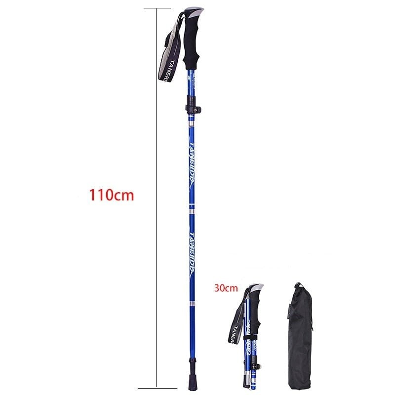 Adjustable Trekking Poles Lightweight Foldable Hiking Gear - Image 10