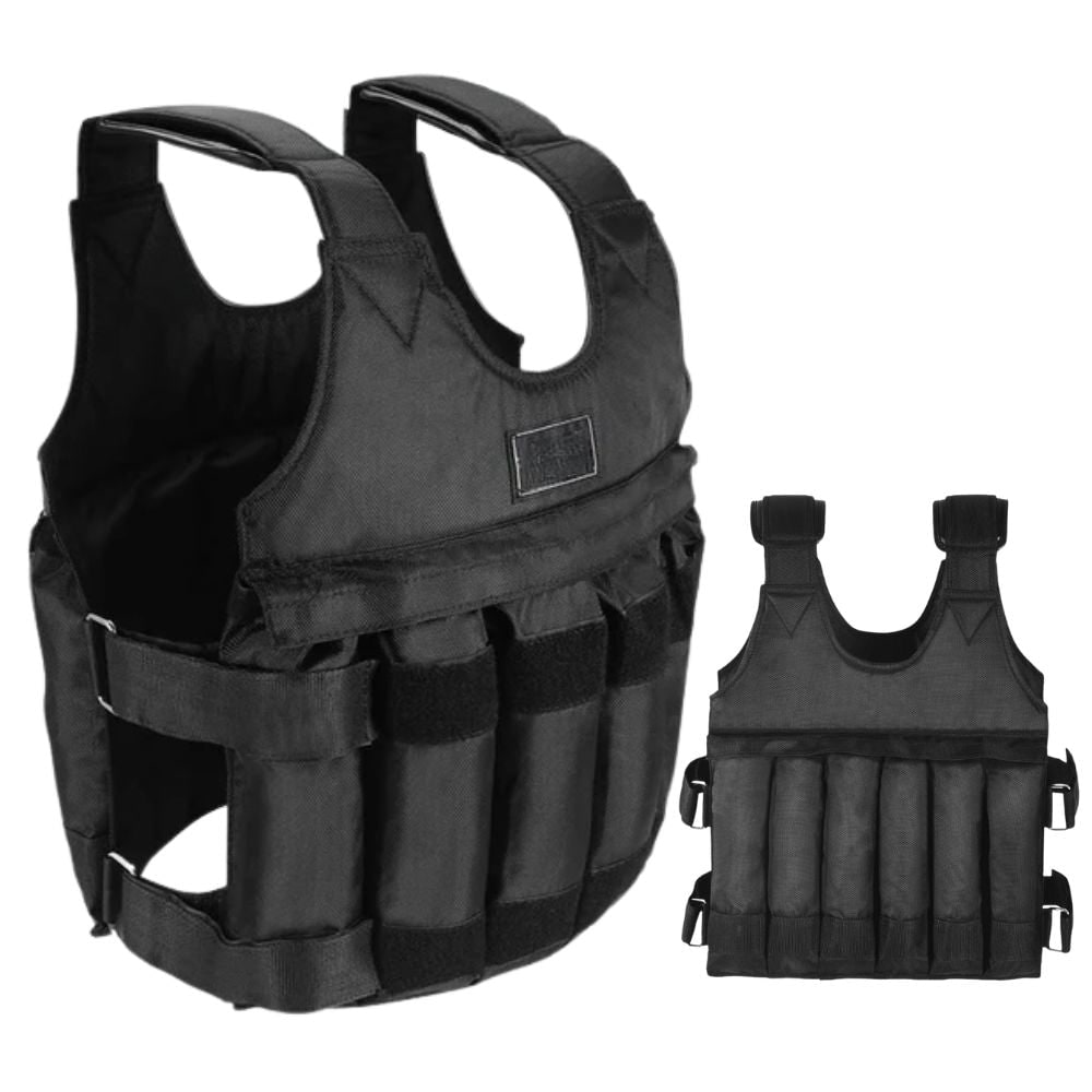 Adjustable Weighted Vest Strength Training and Fitness Workouts - Image 1