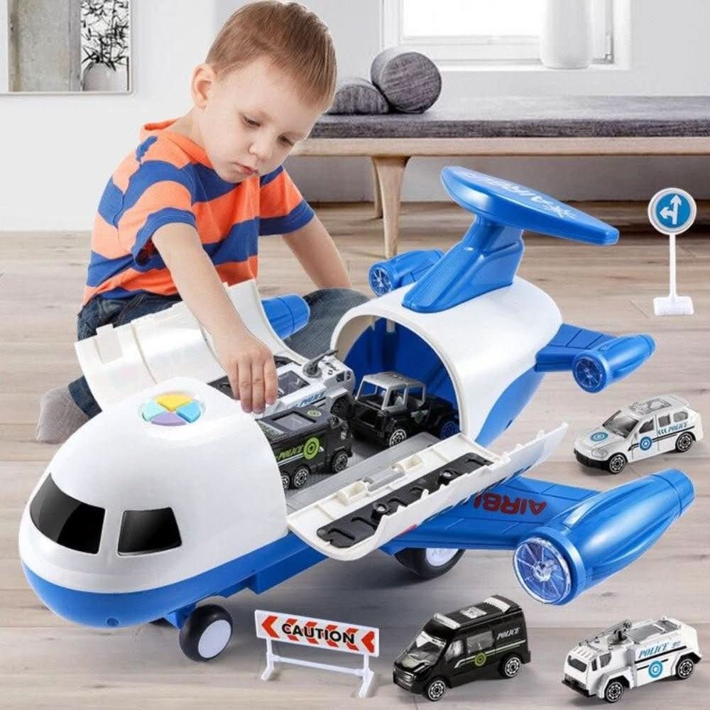 Adventure Airplay Toy Set Airplane and Vehicles - Image 4