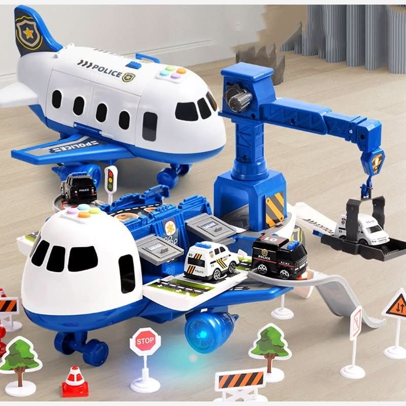 Adventure Airplay Toy Set Airplane and Vehicles - Image 8