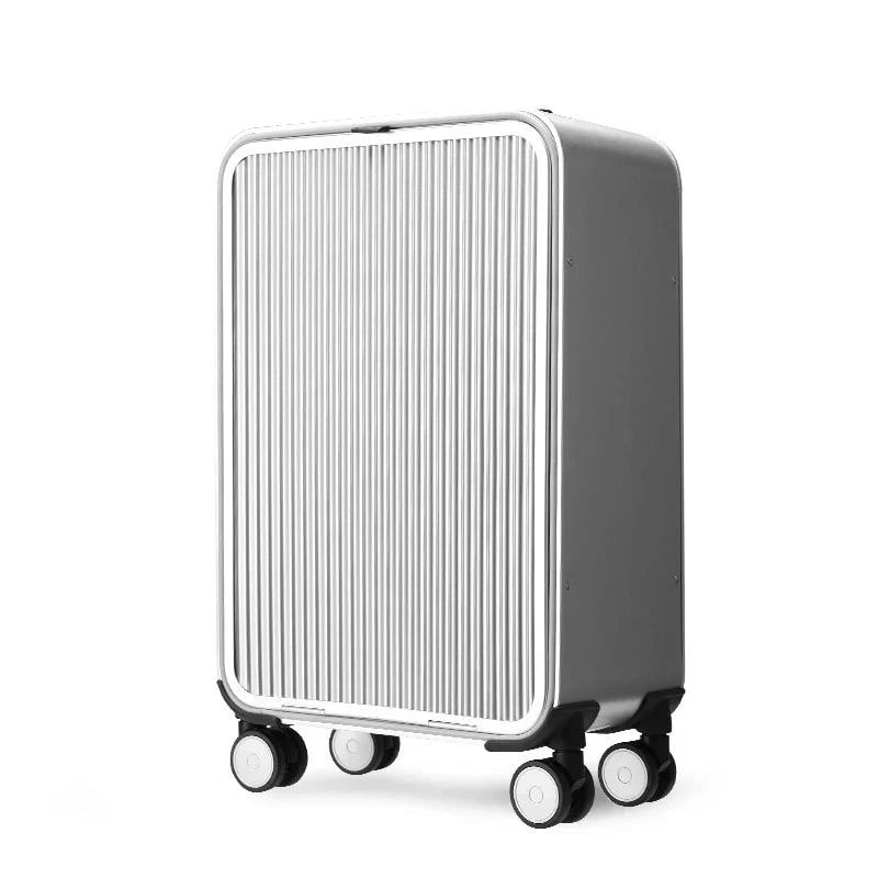 Aluminum Hard Shell Luggage Set Spinner Wheels Travel - Image 6