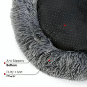 Anxiety Relieving Pet Bed Dogs and Cats Soft Plush Comfort - Image 7