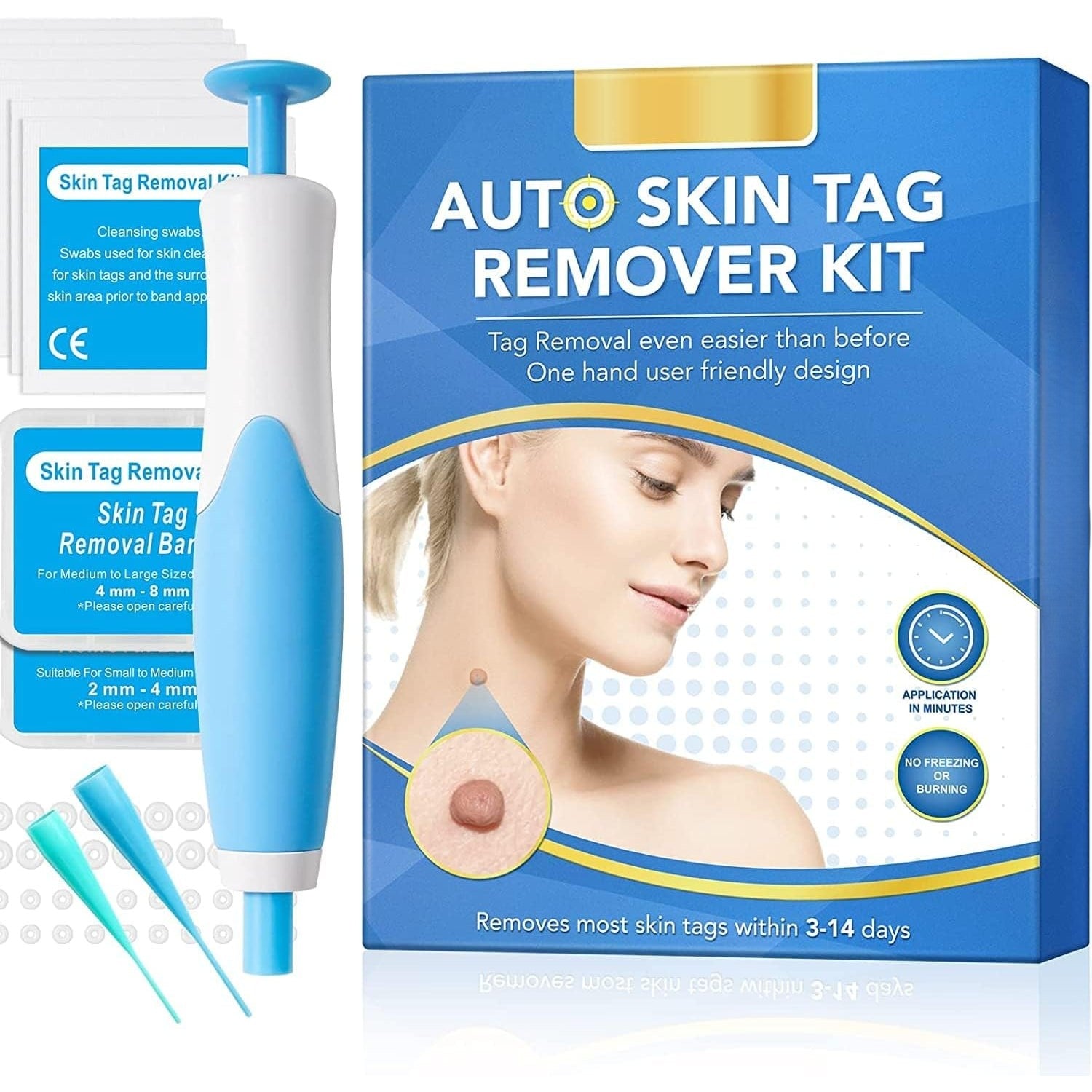 Auto Skin Tag Remover Kit Easy Removal Fast Results