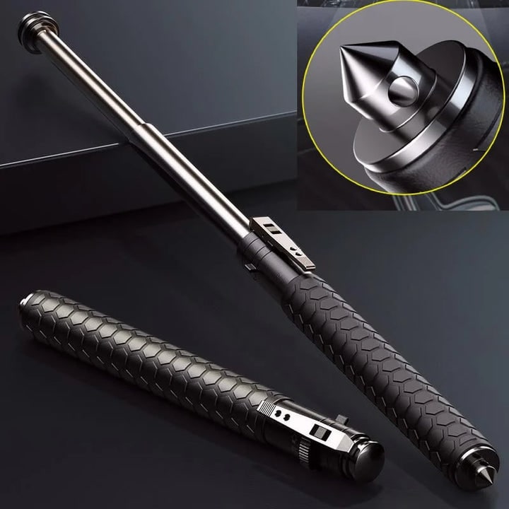 Automatic Self-Defense Walking Stick Urban Safety Retractable - Image 5