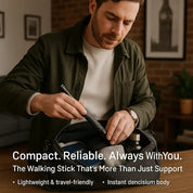 Automatic Self-Defense Walking Stick Urban Safety Retractable - Image 9