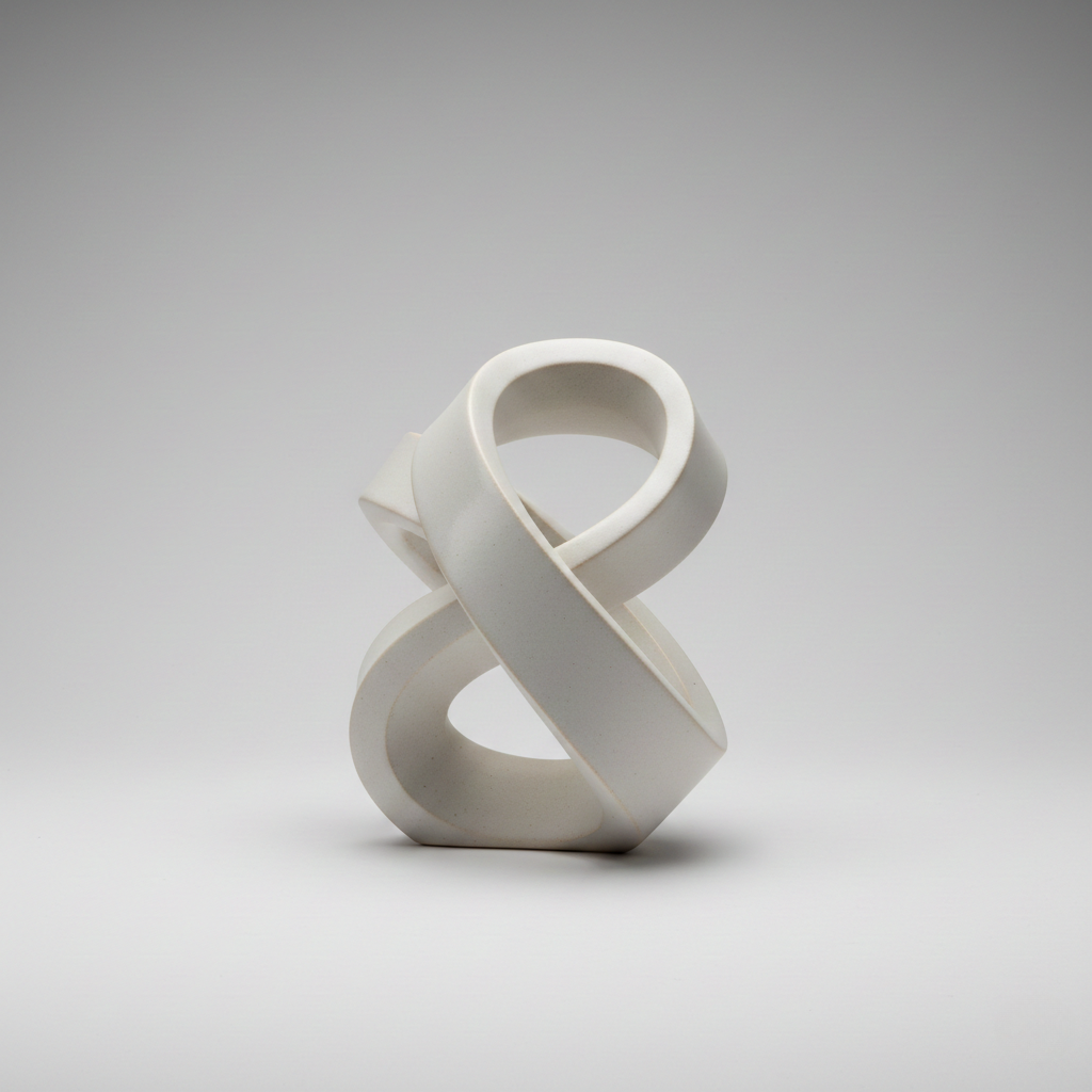 Abstract Ceramic Sculpture
