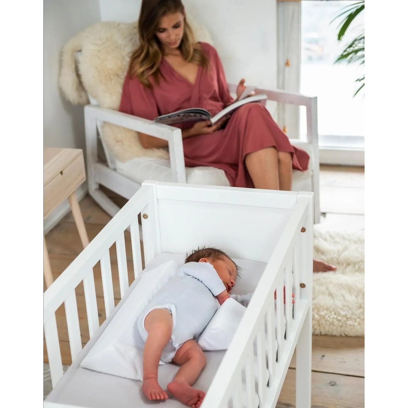 Baby Safety Sleep Positioner Anti-Roll Cushion Safe Sleep - Image 2