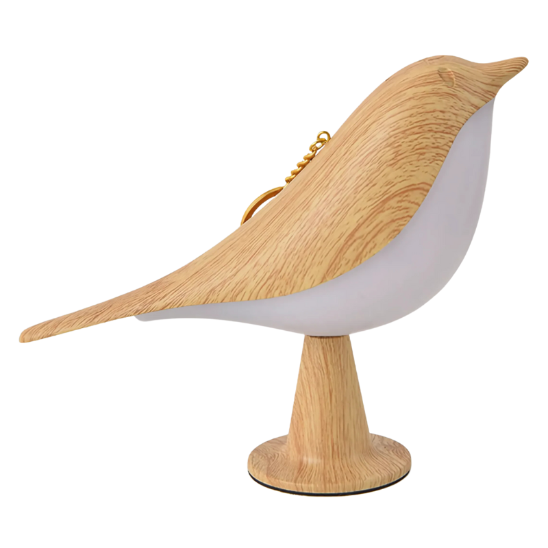Bird Table Lamp Wooden Bird Design Night Light - Image 3