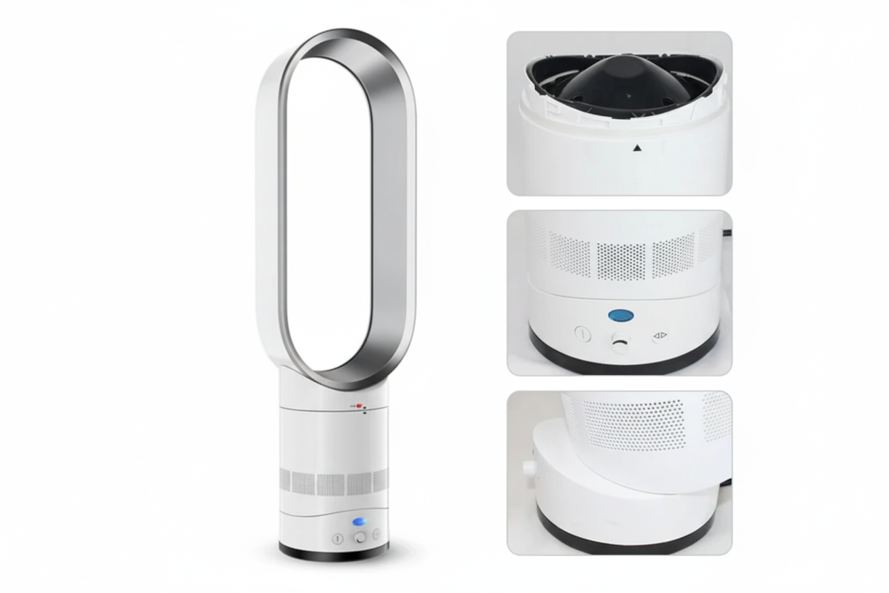 Bladeless Fan Home Comfort Remote Control and Timer Function - Image 6