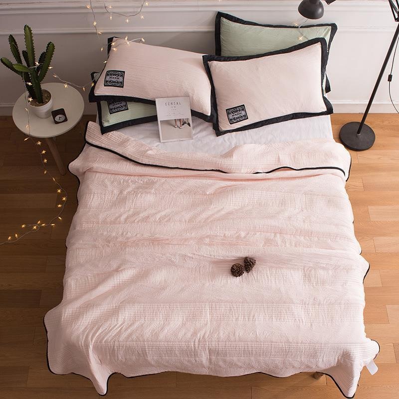 Breathable Summer Cooling Blanket Lightweight Soft Bed Cover - Image 2