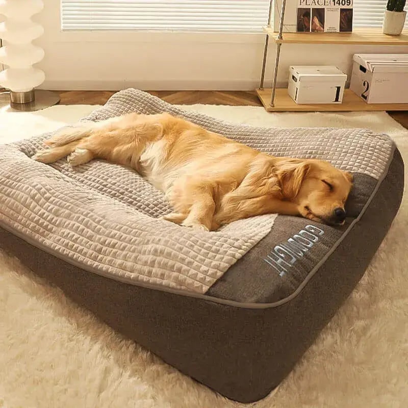 Calming Dog Cushion Washable Soft Bed Relaxation and Comfort - Image 1