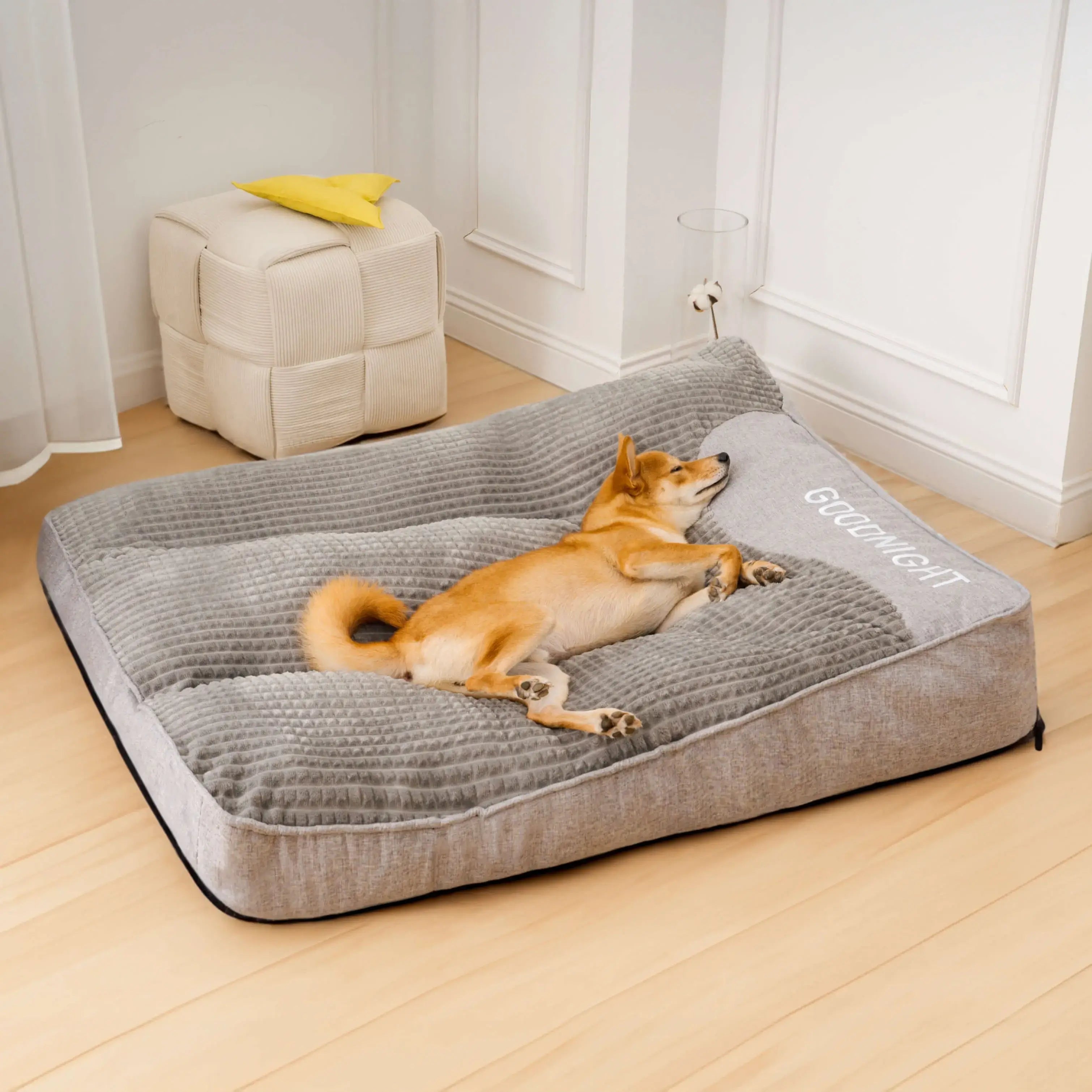 Calming Dog Cushion Washable Soft Bed Relaxation and Comfort - Image 11