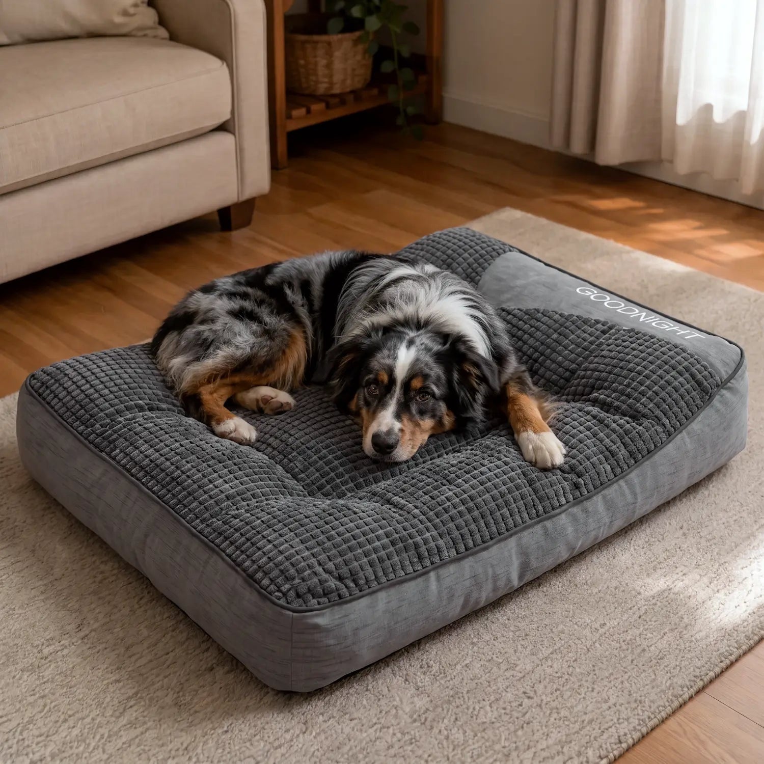 Calming Dog Cushion Washable Soft Bed Relaxation and Comfort - Image 12
