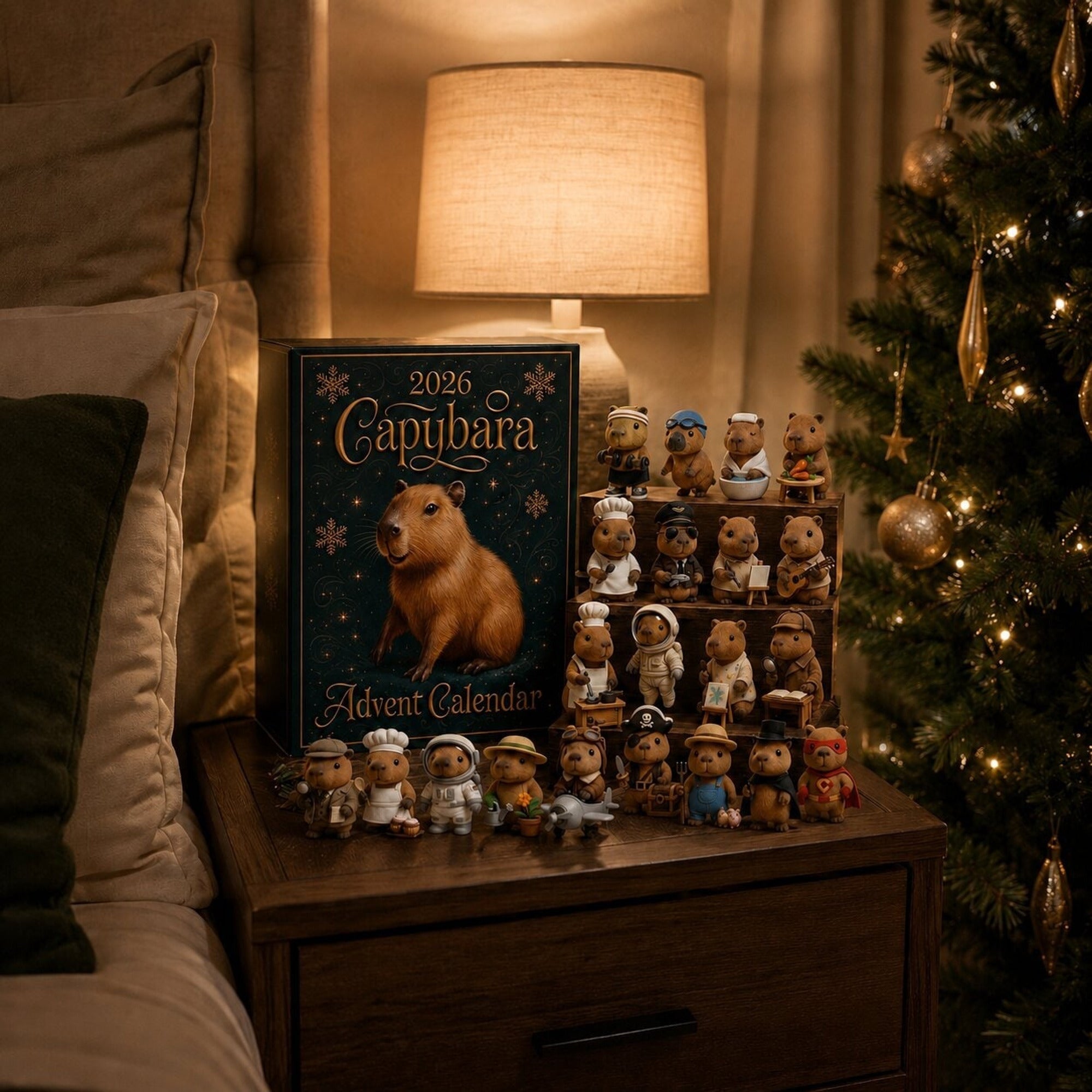 Capybara Advent Calendar 2026 Collectible Figurines and Gifts - Image 3