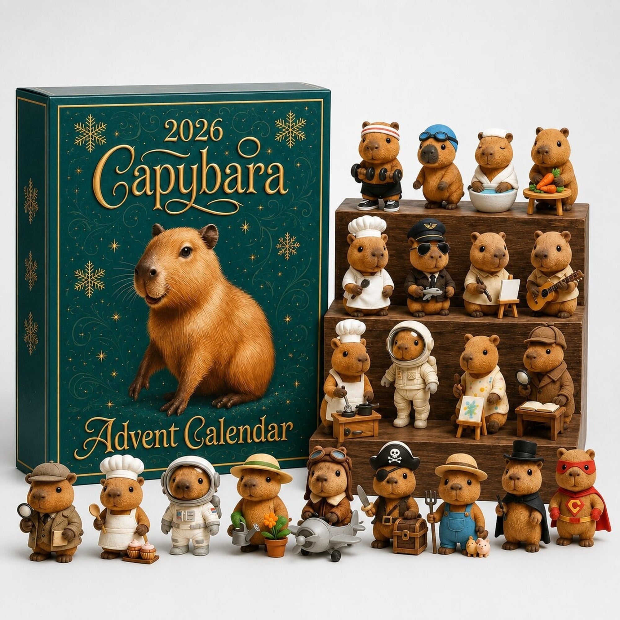 Capybara Advent Calendar 2026 Collectible Figurines and Gifts - Image 5